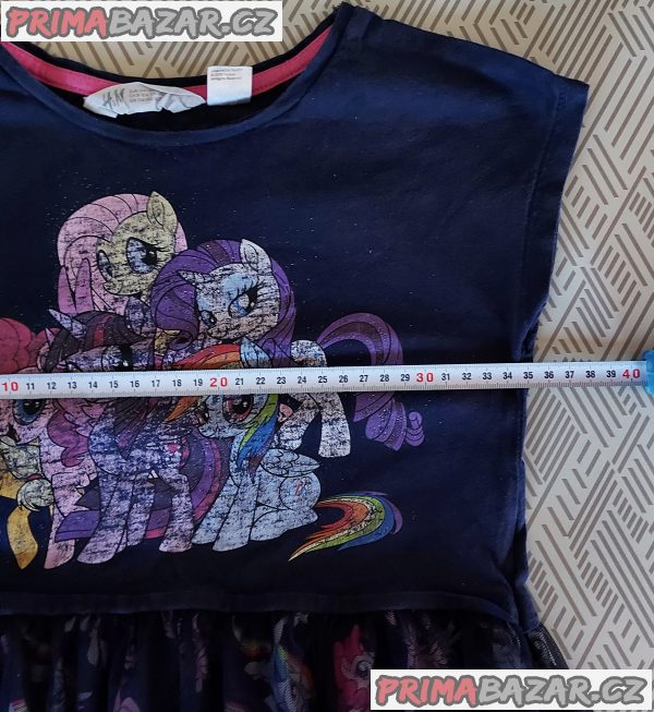 Pěkné šaty na donošení s Little Pony, vel. 134/140 – fotografie 8
