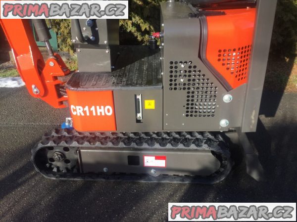 Bagr CR10, nejlevnější, dieselový minibagr 850 kg – fotografie 3