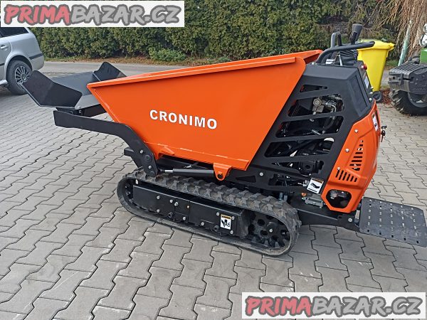 pásový mini nakladač, dumper se lžící CR50- 500 kg nosnost – fotografie 6