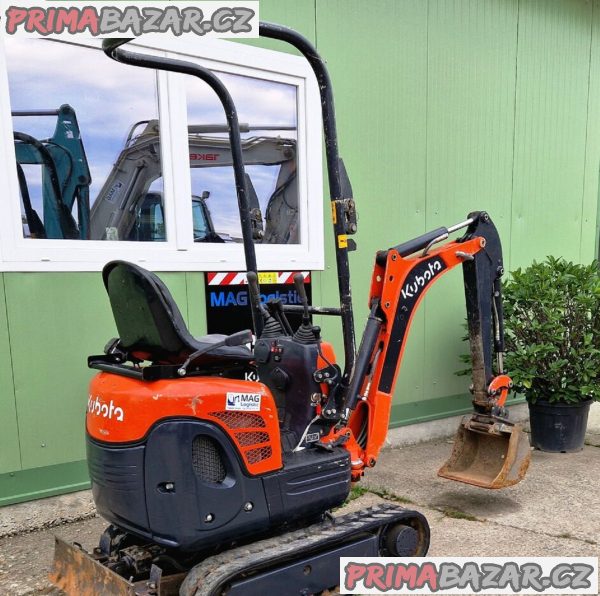 Minibagr KUBOTA K008-3 – fotografie 4