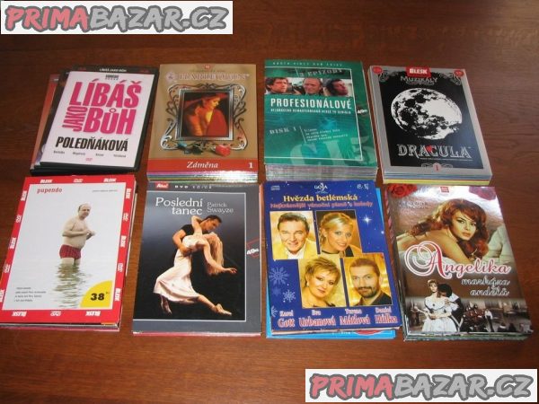 DVD sbírka filmů = 100 kusů + 169 kusů různých ZDARMA. – fotografie 1