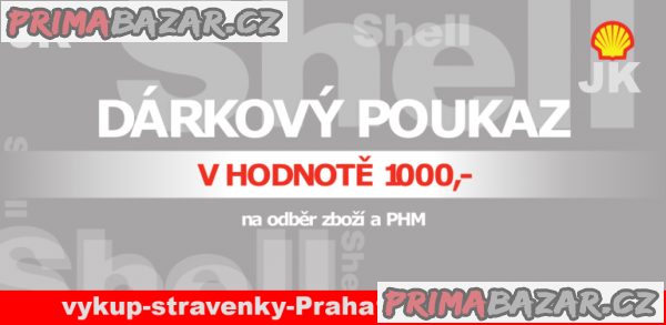 Až za 90% koupím. STRAVENKY, dárkové poukazy, karty, vouchery, šeky a jiné benefity. – fotografie 9