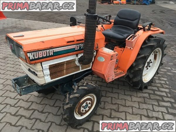 traktor kubota 4x4, kubota B1702DT, výkon 17 Hp – fotografie 1