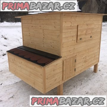 Zateplený kurník pro slepice – fotografie 1