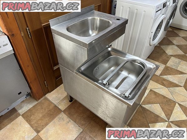 364 PROFI výlevka s umyvadlem nerez – fotografie 1