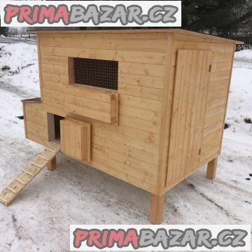 Zateplený kurník pro slepice – fotografie 4