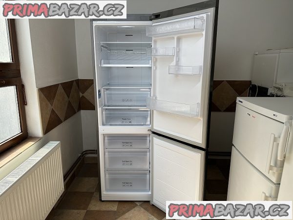 321 Lednice kombinovaná SAMSUNG A++ NOFROST INVERTOR nerez – fotografie 2