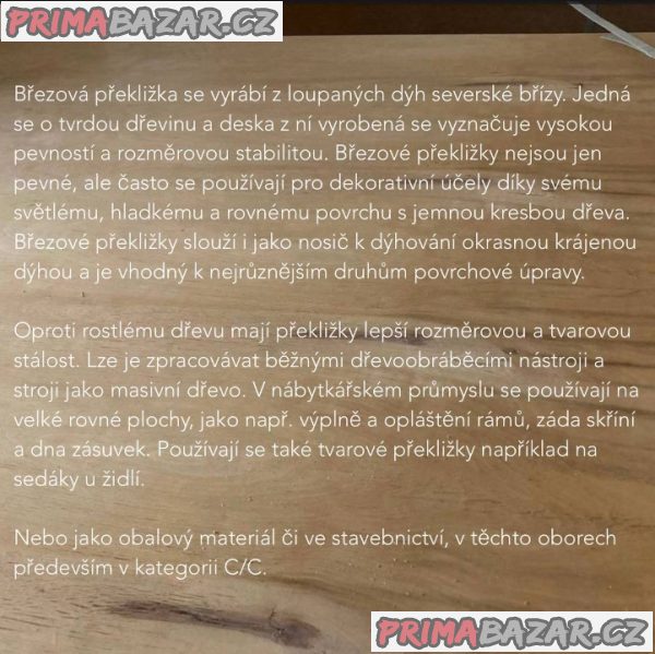 Březová překližka – fotografie 3