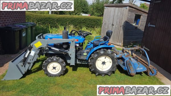Malotraktor Iseki I45 - velmi dobrý stav + příslušenství – fotografie 1