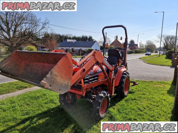Malotraktor Kubota B-2IIOB luxusní původní stav – fotografie 4