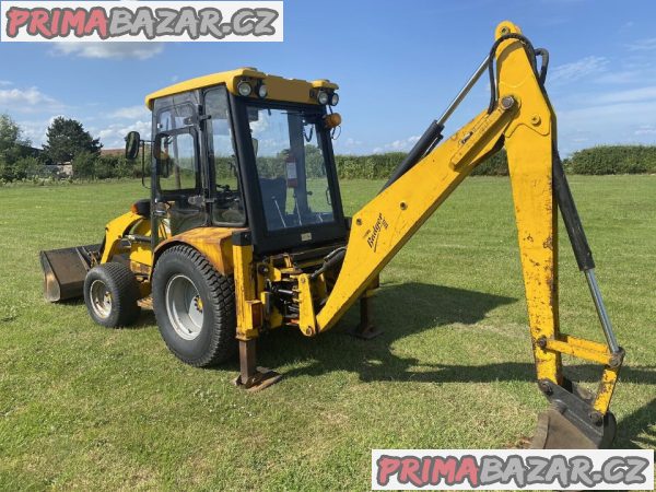 Traktorbagr Lewis Badger 3 JCB - plně funkční – fotografie 2
