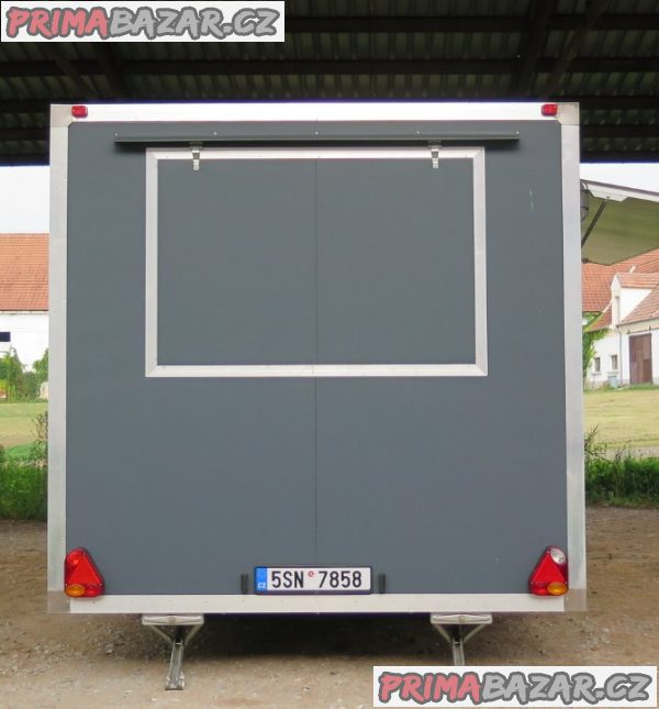 Gastro přívěs, food truck, pojízdné občerstvení, bistro – fotografie 3