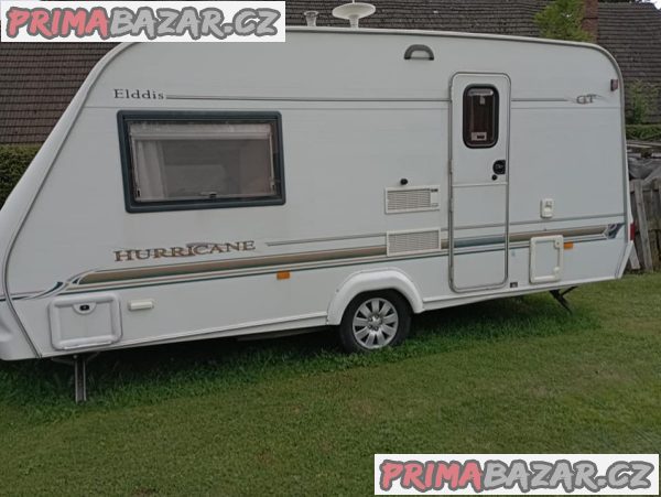 Prodám velmi zachovalý karavan Elldis Hurricane – fotografie 1