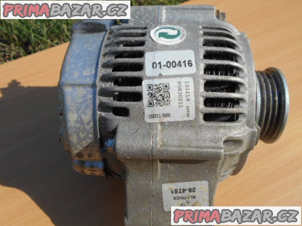 alternátor a ABS kocku na Suzuki Swift 1.2i K12B – fotografie 10