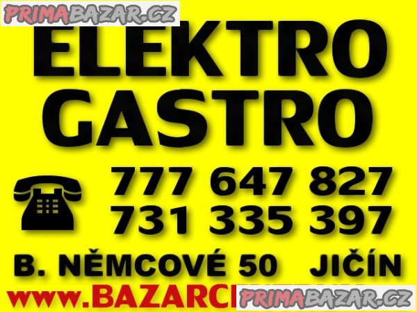 PRAČKY. MYČKY. SPORÁKY. SKLOKERAMICKÉ DESKY. TROUBY. SUŠIČKY. LEDNICE. MRAZÁKY. GASTRO VYBAVENÍ PROVOZOVEN a jiné – fotografie 1