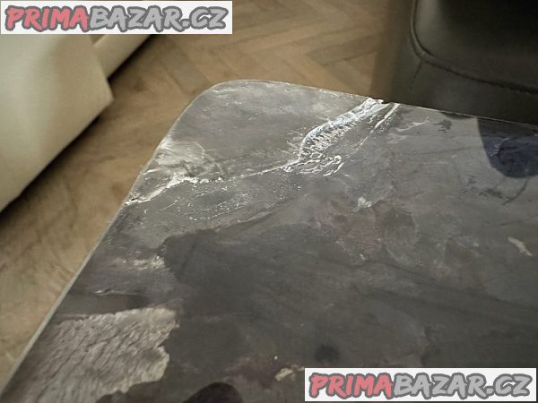 554 Mramorový konferenční stolek - leštěný mramor – fotografie 3