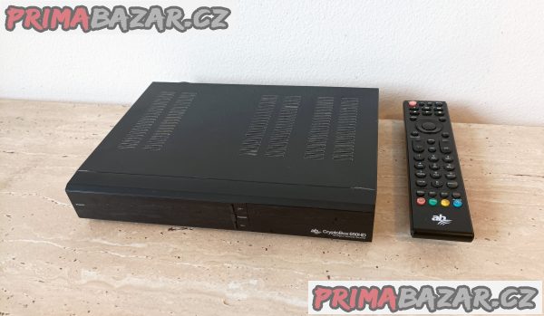 Satelitní přijímač AB CryptoBox 650 HD, plně funkční, který je určen k příjmu a sledování satelitního vysílání ve Full HD kvalitě – fotografie 1