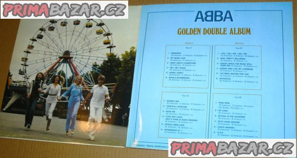LP - vinyl  ABBA / GOLDEN DOUBLE ALBUM, Polar Music (1976) – fotografie 2