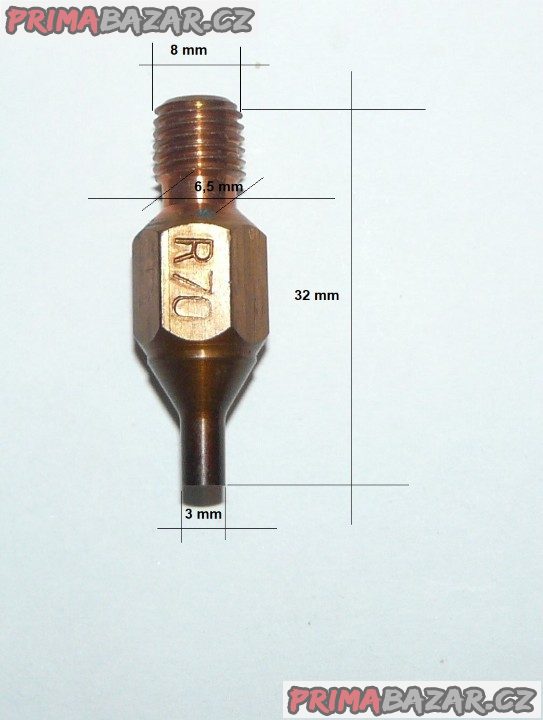 Hubice (špička) AC řezací R70 50-100 (NOVÉ) svářecí technika – fotografie 2
