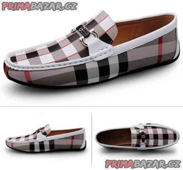 LUXUSNÍ MOKASÍNY BURBERRY – fotografie 1