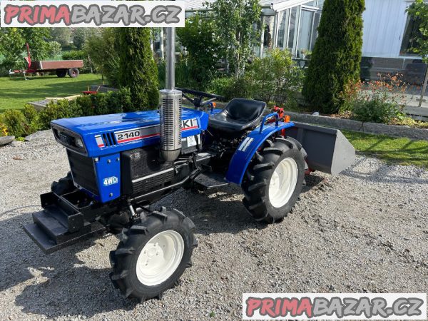 Malotraktor Iseki 4002TXX - velmi dobrý stav – fotografie 1