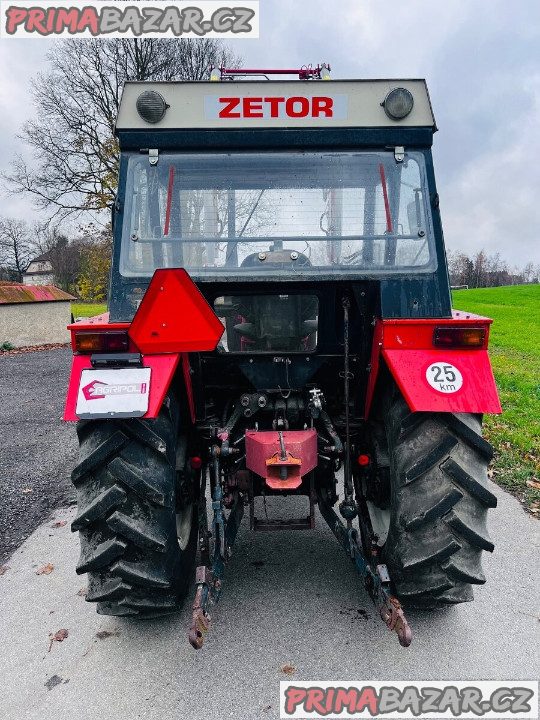 Traktor Zetor 7245 + čelní nakladač - velmi dobrém stavu – fotografie 5