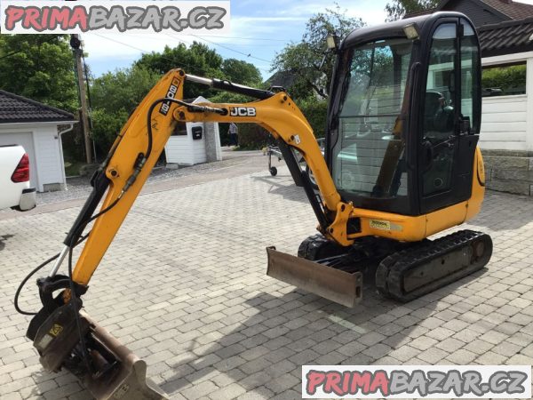 Minibagr JCB 8OI8TS- plně funkční – fotografie 1
