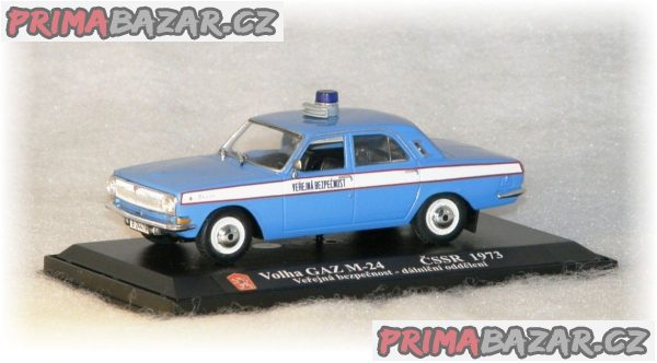 Koupím Volha GAZ M24 Veřejná bezpečnost - dálniční oddělení „1973” 1:43 – fotografie 1