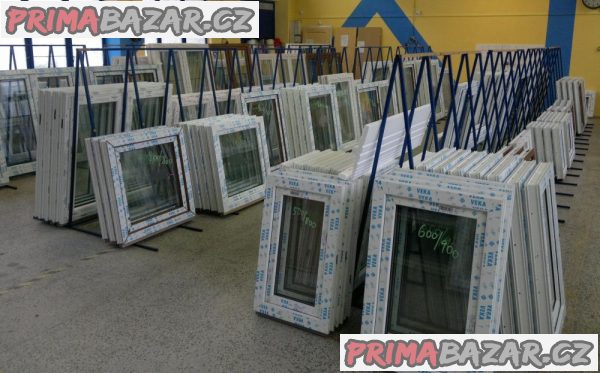 Plastové okno 80x80 bílé – fotografie 6