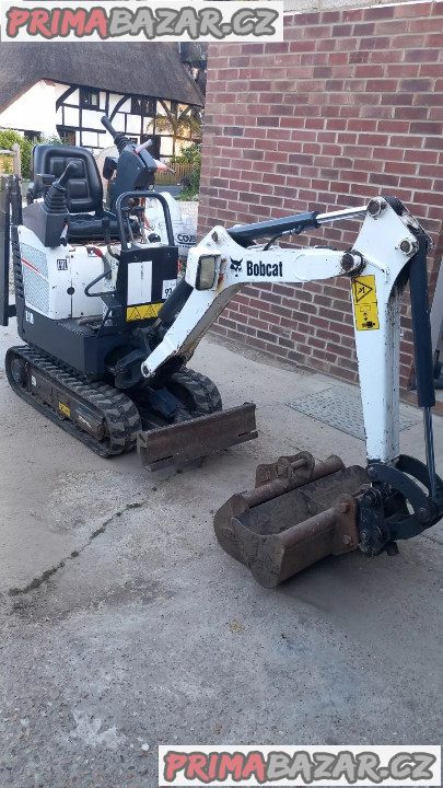 Minibagr Bobcat 11E0B  - plně funkční – fotografie 1