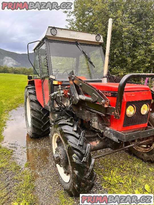 Funkční traktor Zetor 6245 4WD – fotografie 4