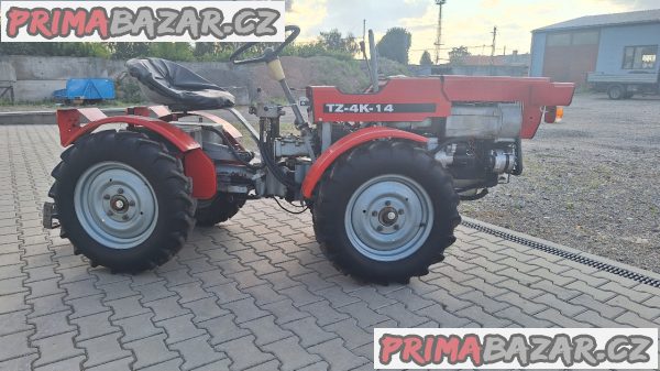 malotraktor TZ-4K-14 s motorem dvouválec – fotografie 5