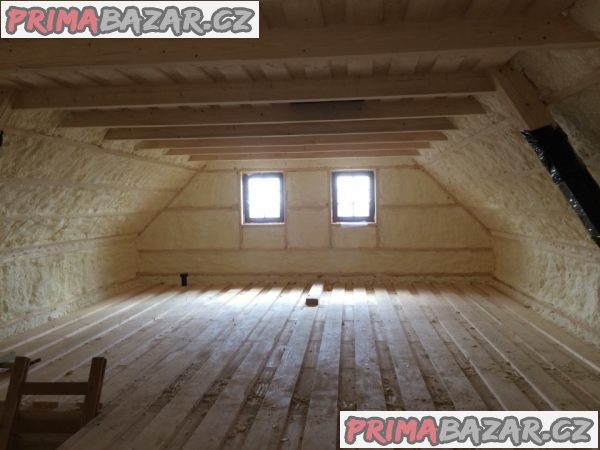 Stříkaná izolace - Super-izolace.cz, Německá chytrá pur pěna – fotografie 1