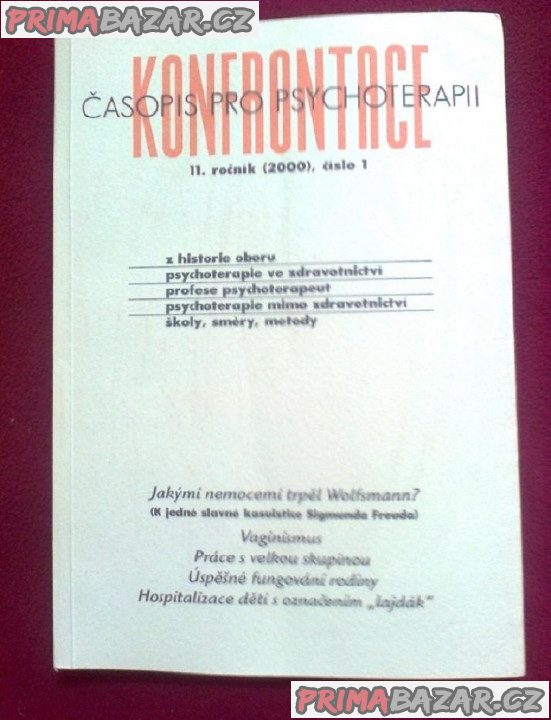 starší časopisy pro obor PSYCHOLOGIE - Konfrontace – fotografie 1