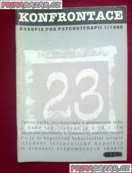 starší časopisy pro obor PSYCHOLOGIE - Konfrontace – fotografie 3