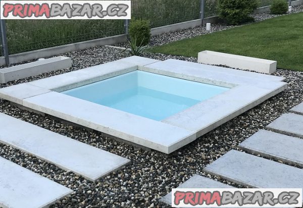 Obdélníková sklolaminátová nádoba 120x240cm – fotografie 2