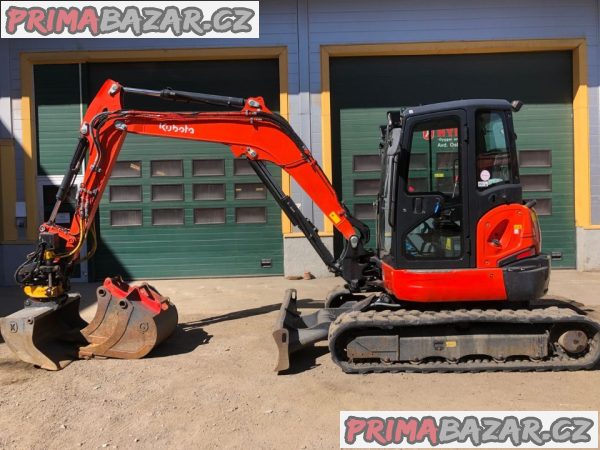 Prodej minibagru Kubota U55-4 – fotografie 1