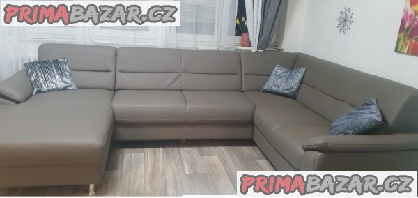 Sedací souprava kožená – fotografie 1