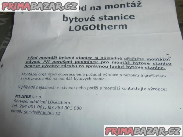 bytová stanice Logotherm Meibes – fotografie 1