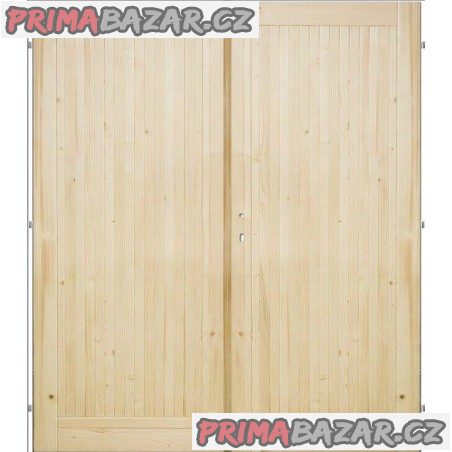 H dveře dvoukřídlé SLIM plné 160cm – fotografie 1
