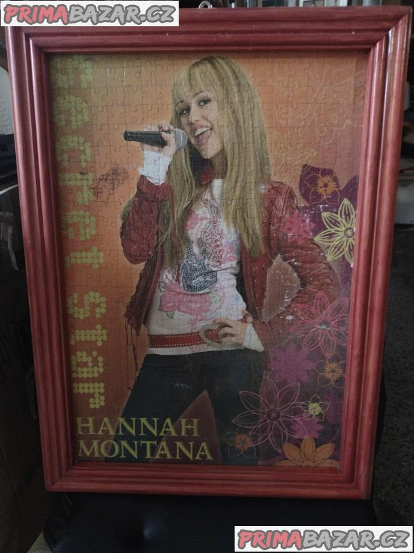 Zarámované puzzle Hannah Montana – fotografie 4