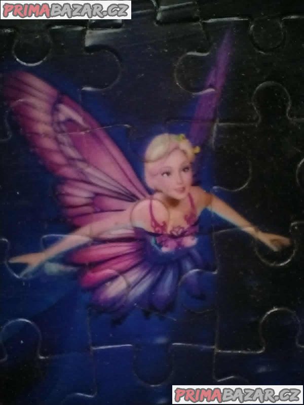 Zarámovaná barbie Mariposa puzzle – fotografie 4