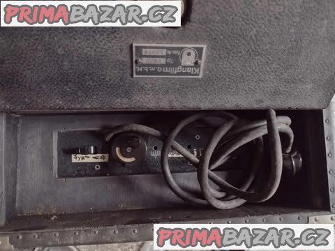 Velmi vzácný starožitný čtyřelektronkový zesilovač KLANGFILM 31612 – fotografie 3