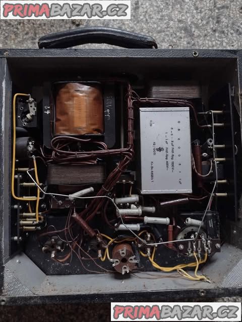 Velmi vzácný starožitný čtyřelektronkový zesilovač KLANGFILM 31612 – fotografie 5