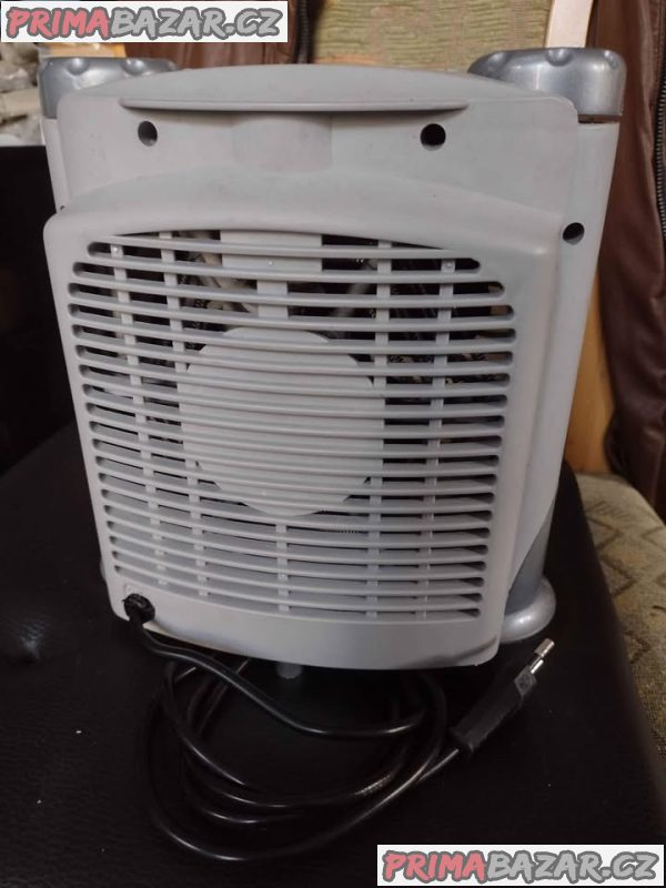 Přenosný elektrický horkovzdušný ventilátor – fotografie 3
