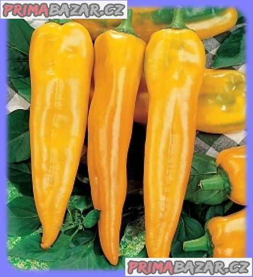 Paprika Corno Di Toro Giallo - semena – fotografie 1