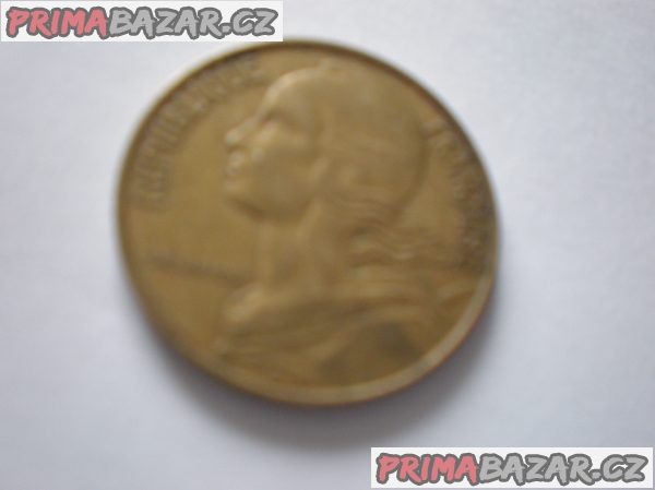 MINCE Francie 20 centimů 1962 – fotografie 2