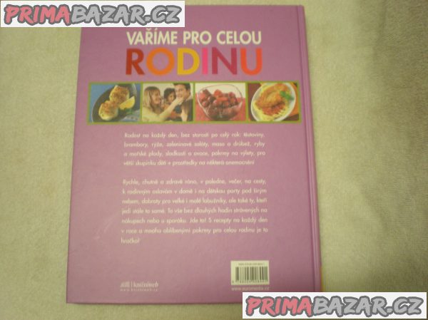KNIHA Vaříme pro celou rodinu – fotografie 2