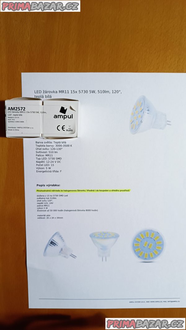 Vodotěsné LED barevné osvětlení – fotografie 5