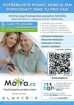 Online psycholog – rychlá pomoc odkudkoliv | MOJRA